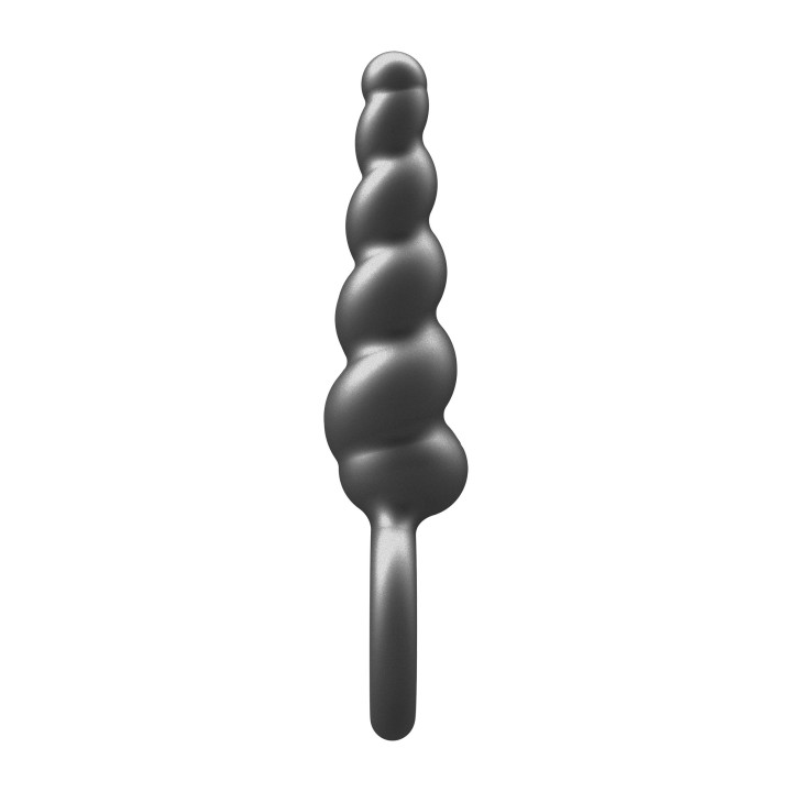 Korek analny Buttocks The Screw Metallic Silicone | ToyJoy