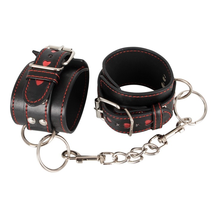 Handcuffs — kajdanki, czarny kolor — Bad Kitty
