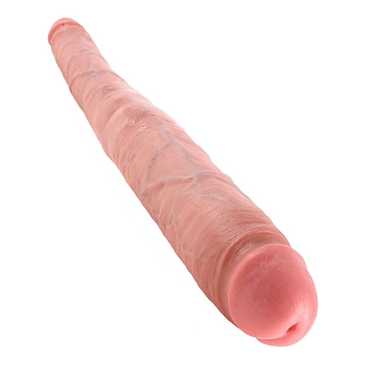 KC 16 Tapered Double Dildo Li | dildo | elastyczna | King Cock