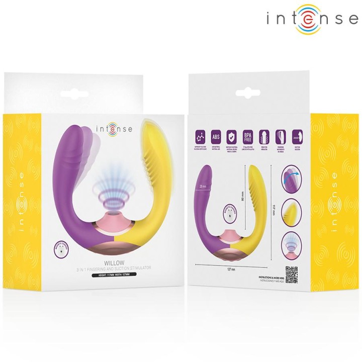 Willow 3-in-1 – stymulator 3 w 1 | INTENSE HIGH TECH