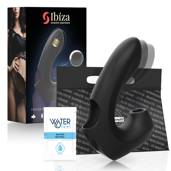 2 silniki — stymulator łechtaczki Suction Thimble | IBIZA