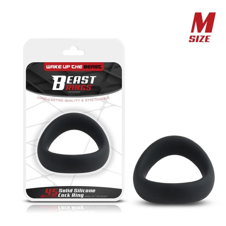 Pierścień na penisa Solid Penis Ring M, rozmiar M, BEAST RINGS