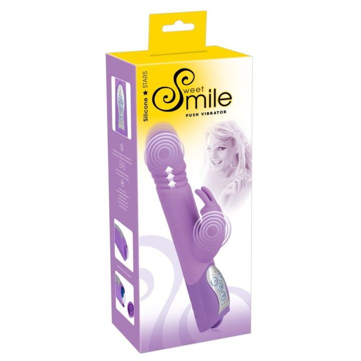 Sweet Smile | Push Vibrator | wibrator, silikon