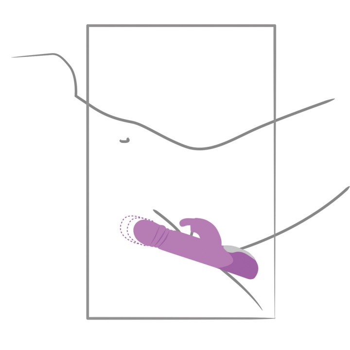 Sweet Smile | Push Vibrator | wibrator, silikon