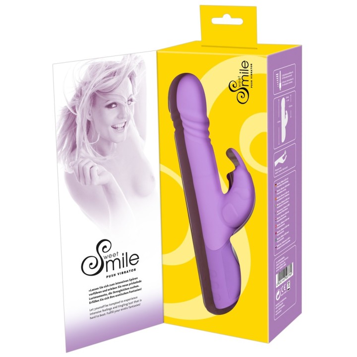 Sweet Smile | Push Vibrator | wibrator, silikon