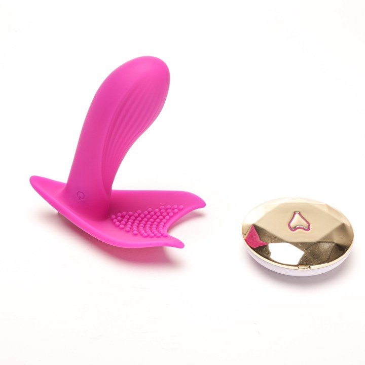 Velvet Touch: stymulator łechtaczki USB fioletowy
