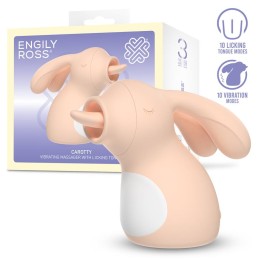 Carotty Vibrating Massager w/Licking Tongue Cl. 50
