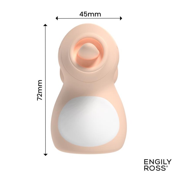 Carotty Vibrating Massager w/Licking Tongue Cl. 50