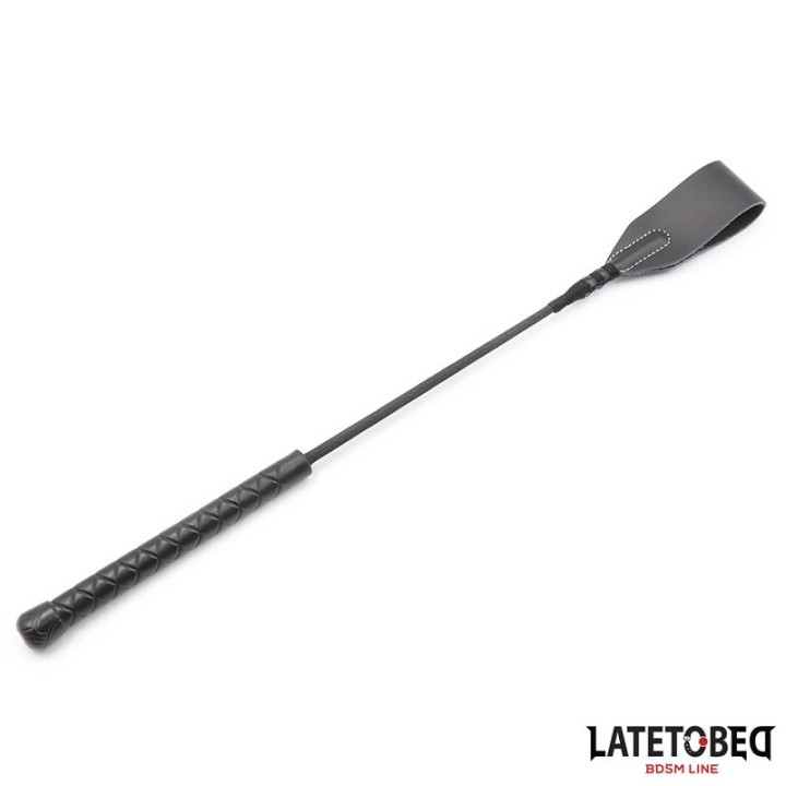 White Lining Riding Crop