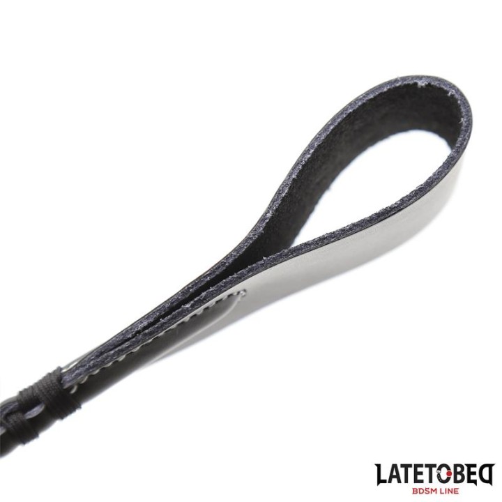 White Lining Riding Crop