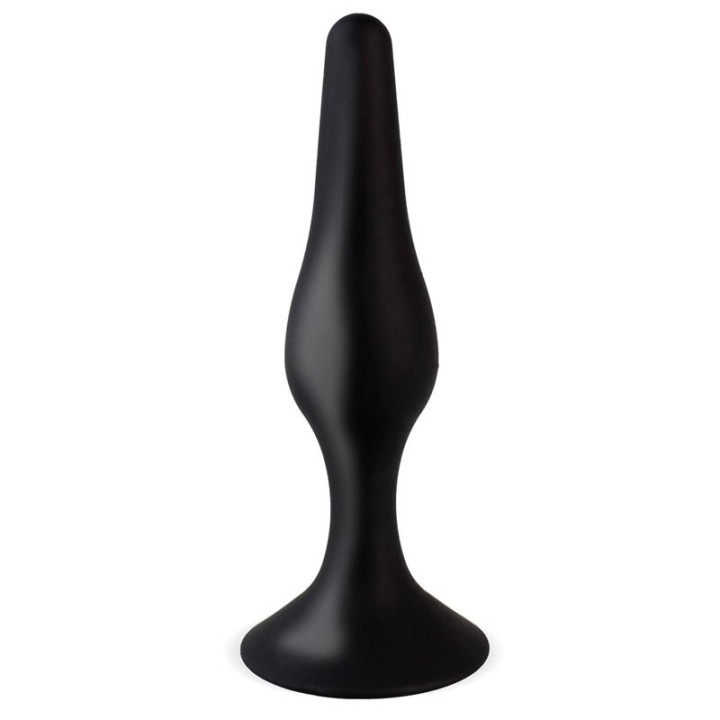 Trophy Anal Plug 11 cm. Silicone Black