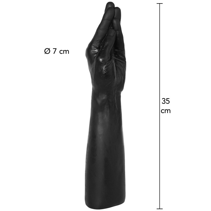The Hand Fucker: stymulator analny, PVC — Hidden Desire