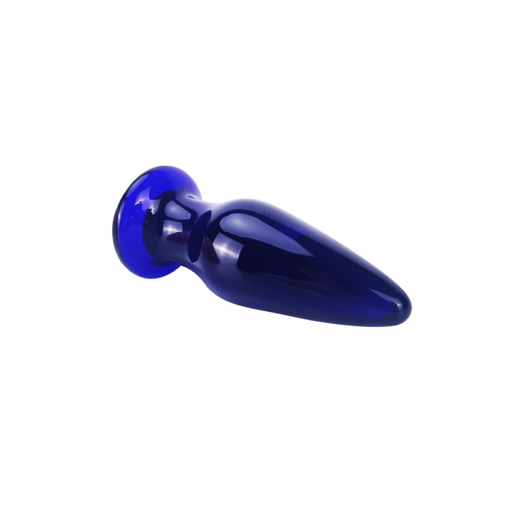 ToyJoy Buttocks Shining Vibrating Glass Plug