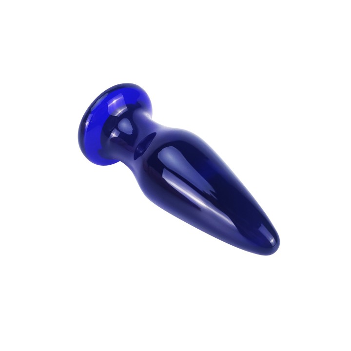 ToyJoy Buttocks Shining Vibrating Glass Plug