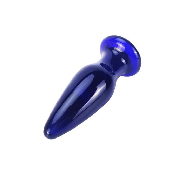 ToyJoy Buttocks Shining Vibrating Glass Plug