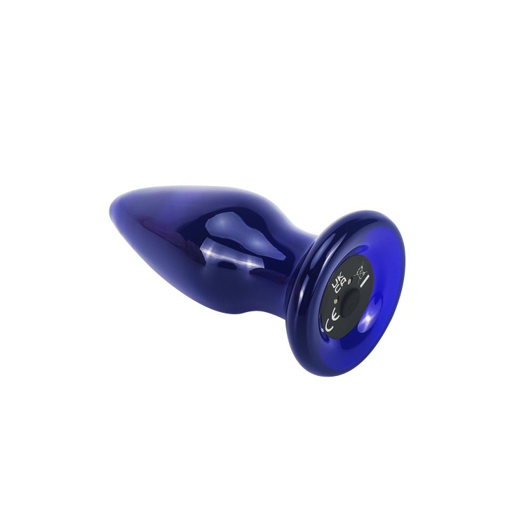 ToyJoy Buttocks Shining Vibrating Glass Plug