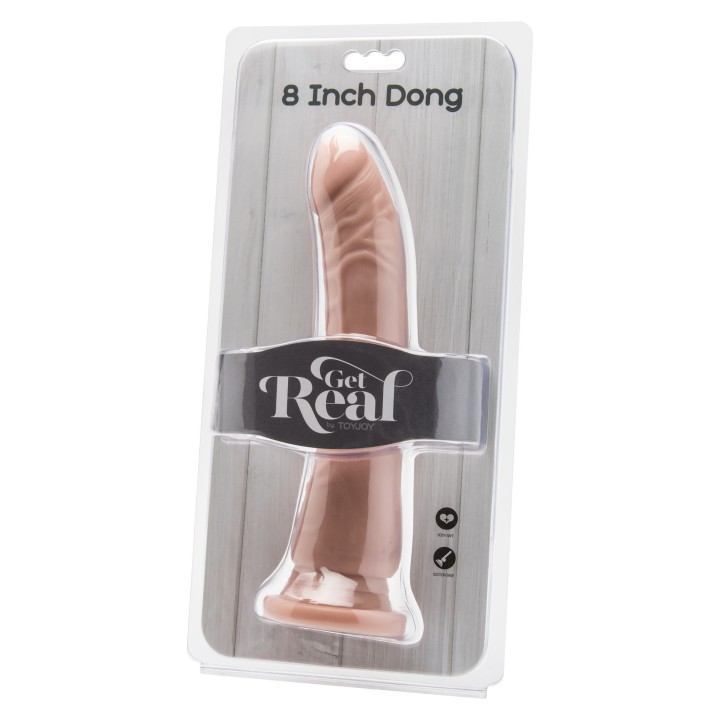 ToyJoy Dong 8 inch – dildo, ergonomiczny kształt
