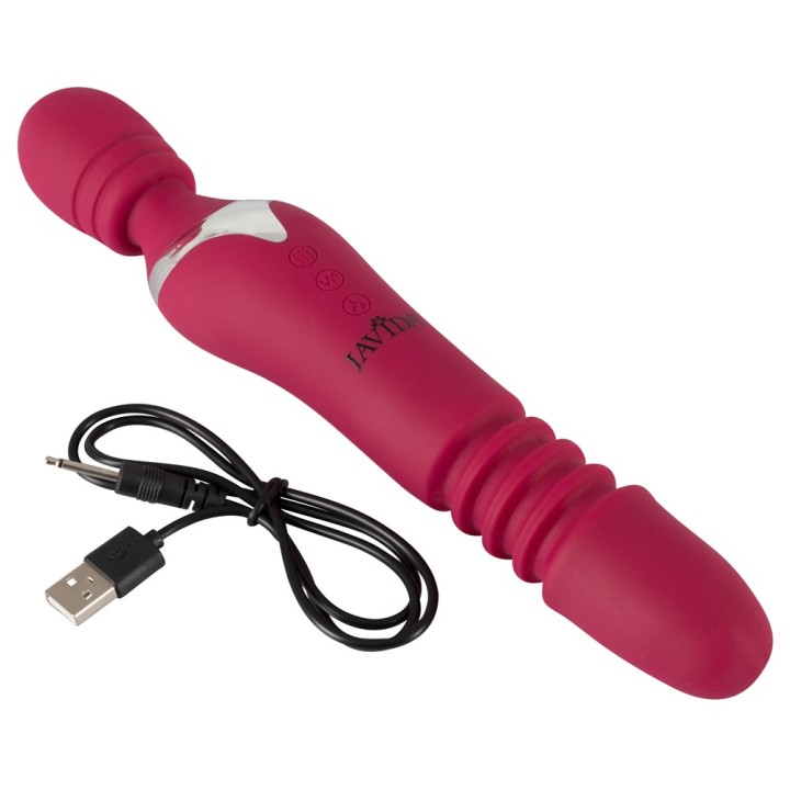 JAVIDA | masażer | ładowanie USB | Warming and Thrusting Vib