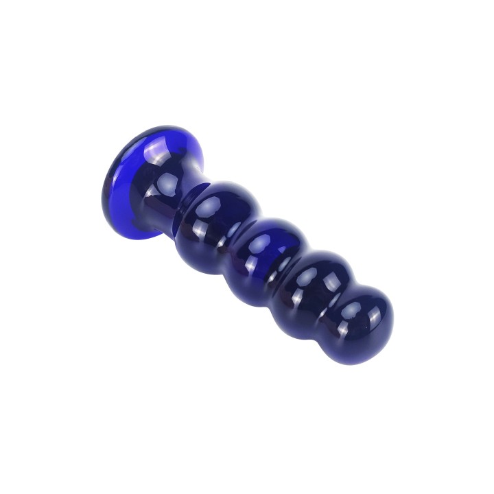 ToyJoy Buttocks Radiant Vibrating Glass Plug