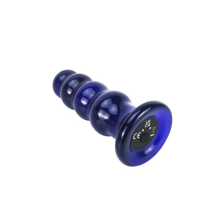 ToyJoy Buttocks Radiant Vibrating Glass Plug