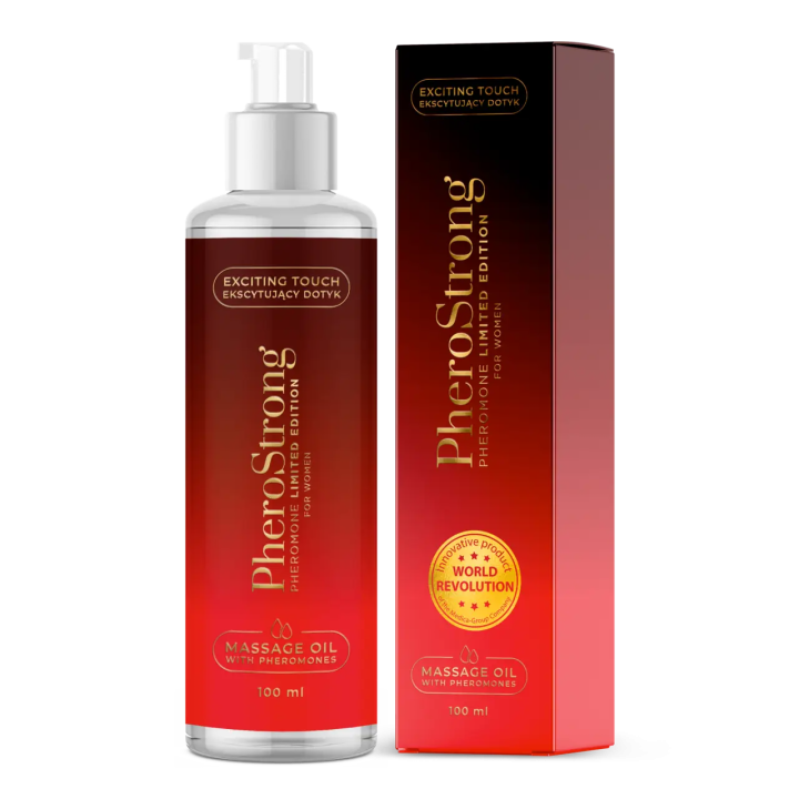 PheroStrong Limited For Women – olejek do masażu z feromonami