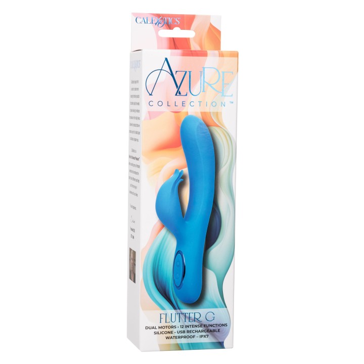 Azure Flutter G | wibrator punktu G, silikon | CalExotics