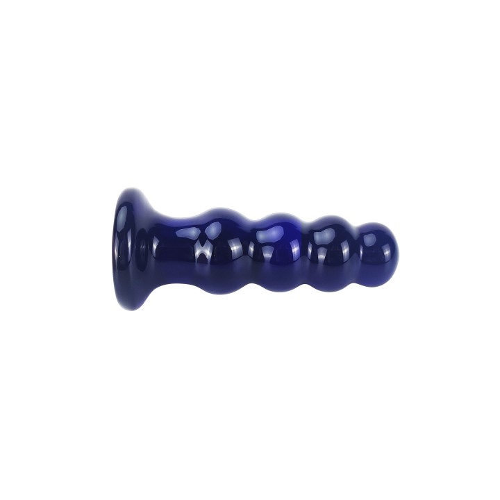 ToyJoy Buttocks Radiant Vibrating Glass Plug