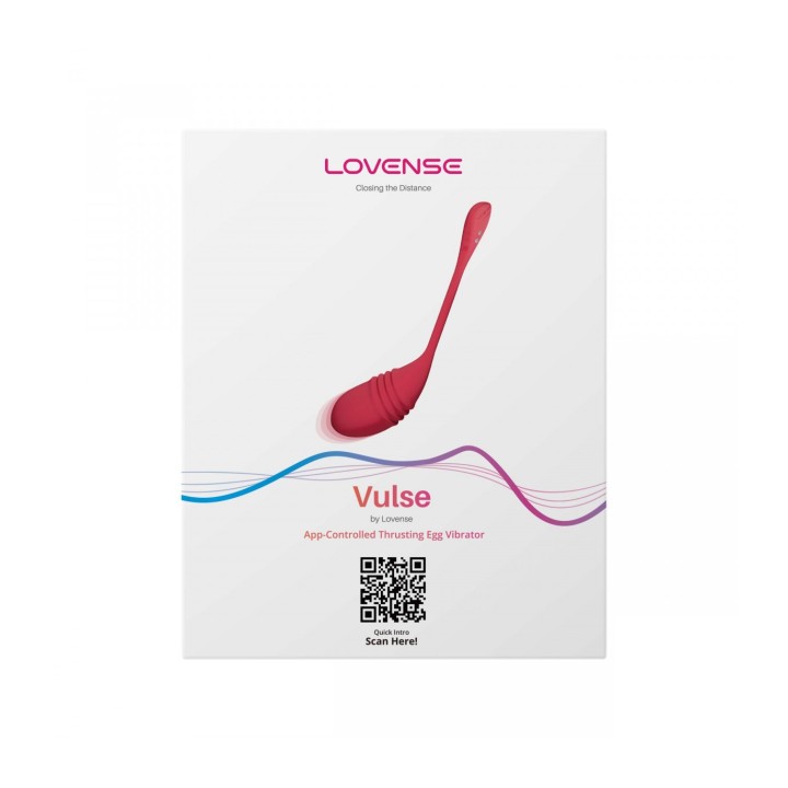 Rozmiar L | Vulse Egg Up and Fall – mini wibrator, LOVENSE