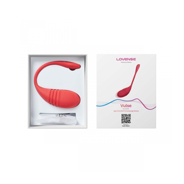 Rozmiar L | Vulse Egg Up and Fall – mini wibrator, LOVENSE