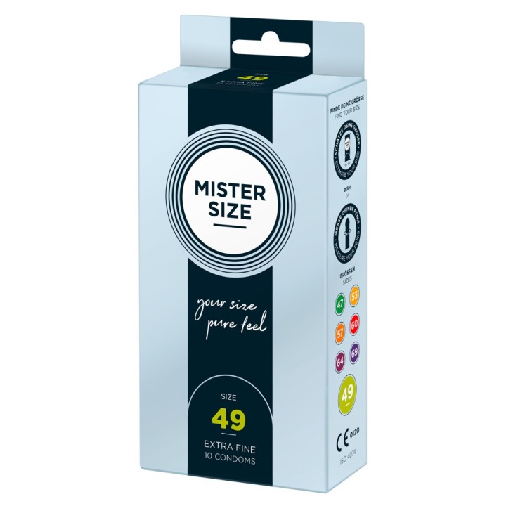 Mister Size 49mm pack of 10 | prezerwatywy 10 sztuk