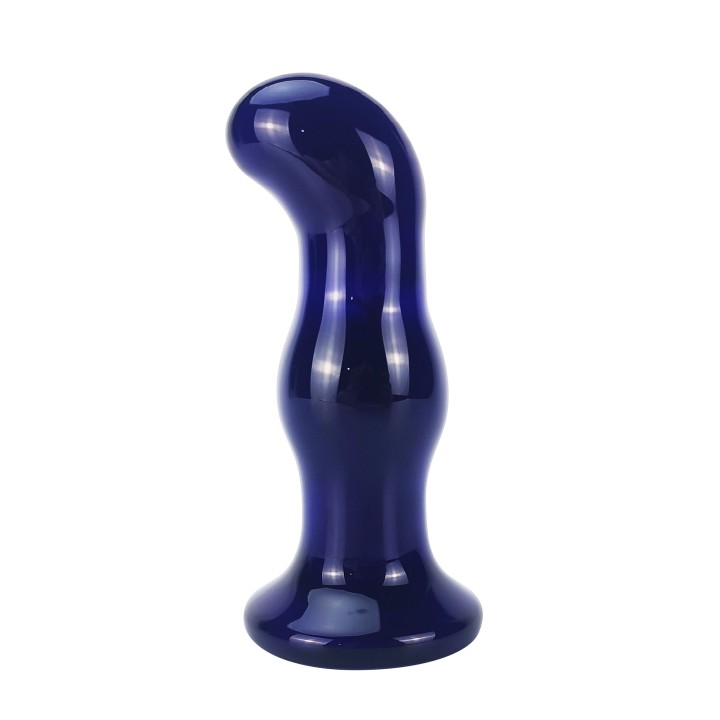ToyJoy Buttocks Gleaming Vibrating Glass Plug