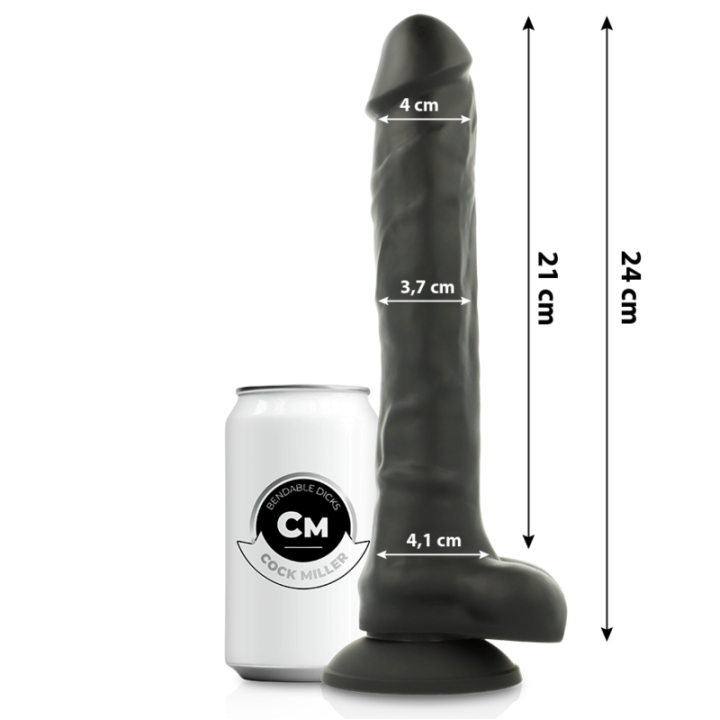 Baza wodna / Cocksil 24 cm czarny — COCK MILLER