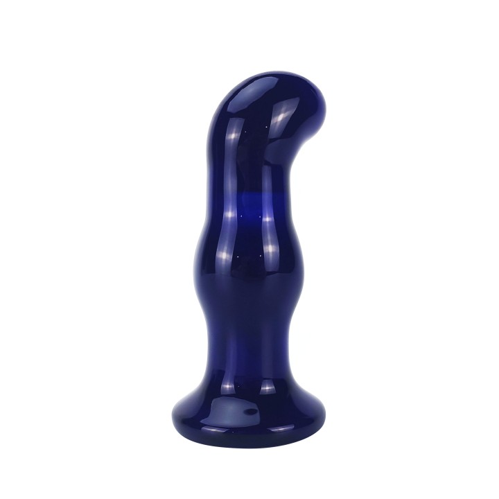 ToyJoy Buttocks Gleaming Vibrating Glass Plug
