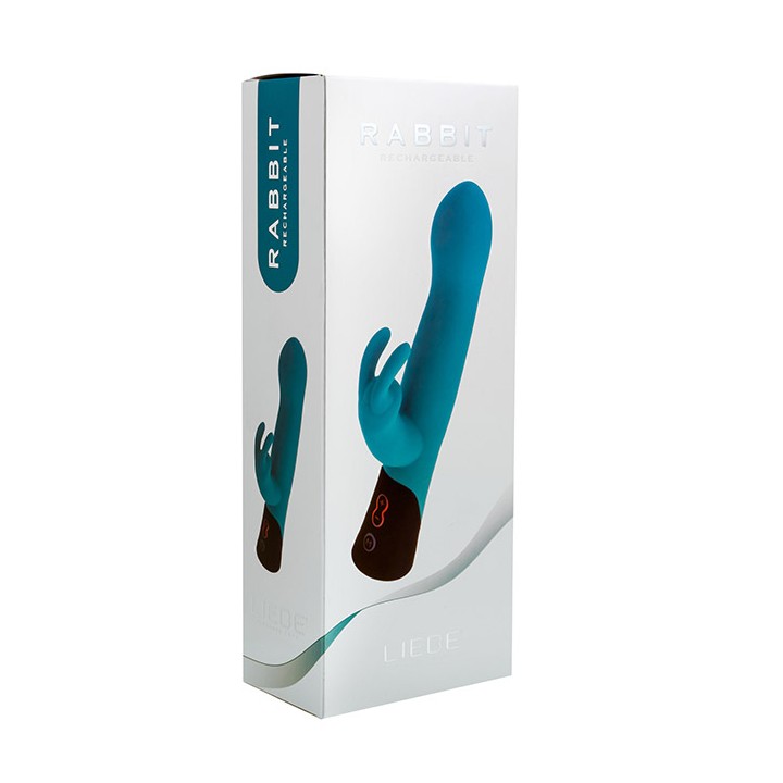 Liebe Rabbit Liebe Ocean Blue Rechargeable — wibrator, niebieski