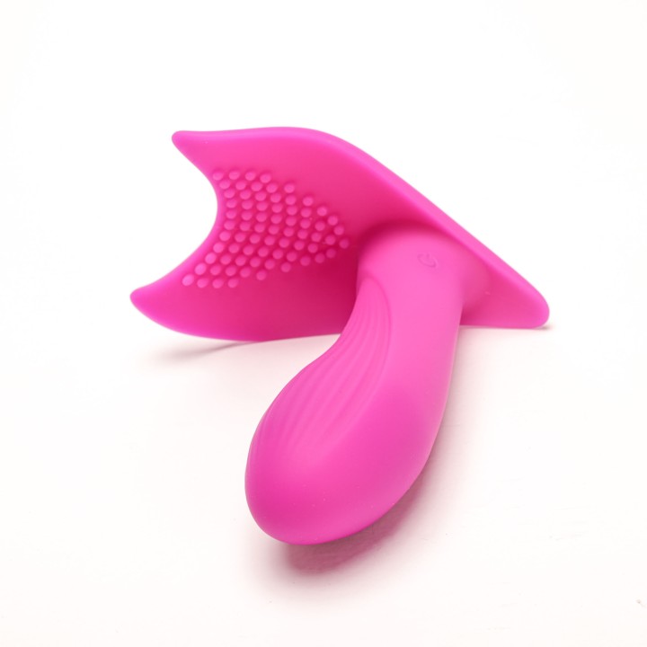 Velvet Touch: stymulator łechtaczki USB fioletowy