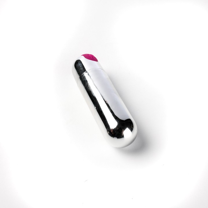 Simple Pleasure: wibrator mini typ bullet USB srebrny