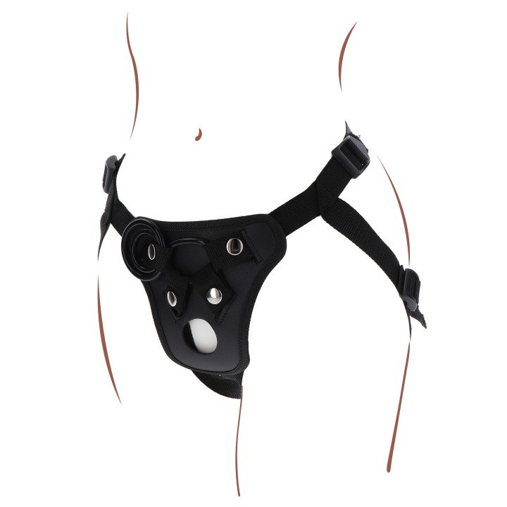 Strap-On Pleasure Hole Harness