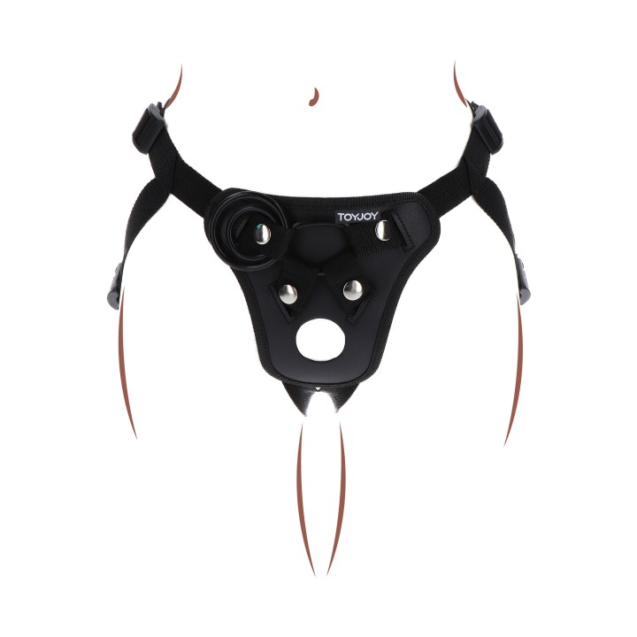 Strap-On Pleasure Hole Harness