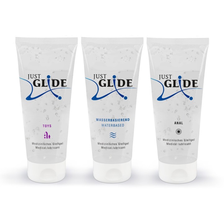 3x200ml — lubrykant, pojemność 200 ml — Just Glide