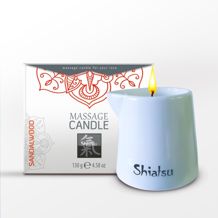 Świeca do masażu Candle Sandalwood • drzewo sandałowe • SHIATSU