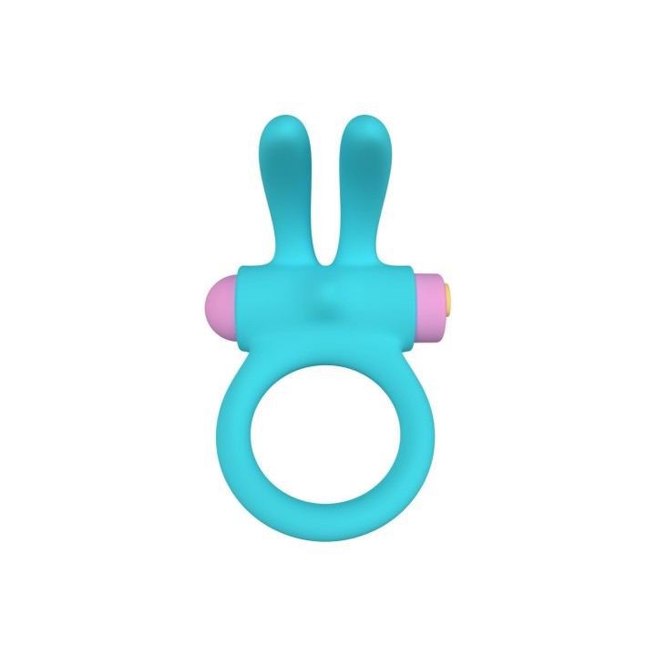 RINY VIBRATING RING W/ BLUE SILICONE USB CONTROLLER