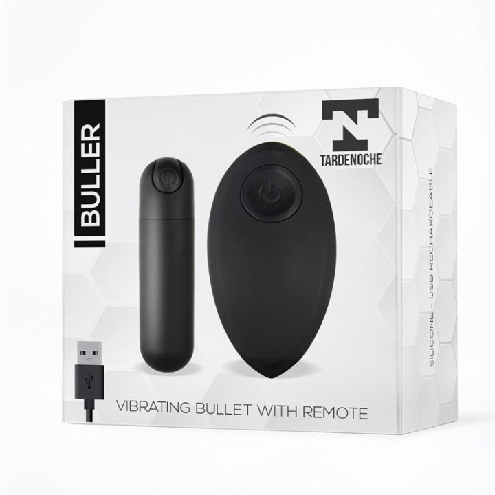 MINI WIBRATOR POCISK BULLER 8 CM 10 TRYBÓW PILOT USB - TARDENOCHE