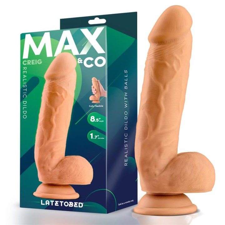 Creig Realistic Dildo: dildo realistyczne, MAX & CO