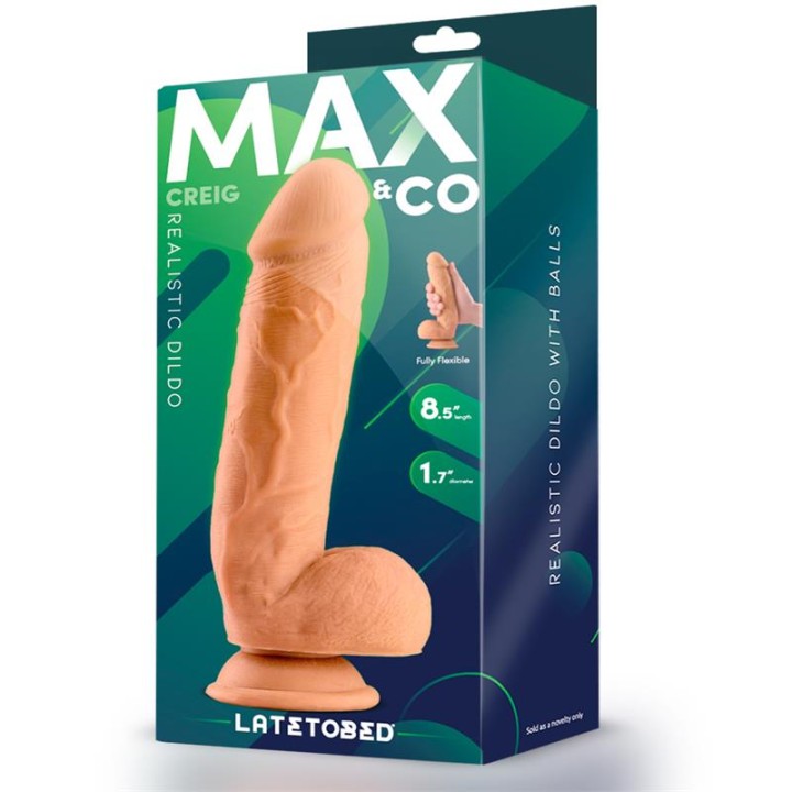 Creig Realistic Dildo: dildo realistyczne, MAX & CO