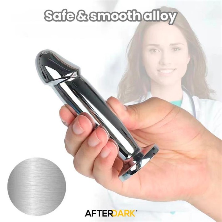Wibrujący korek analny Sarmy Anal Plug M, wibracje, AFTERDARK