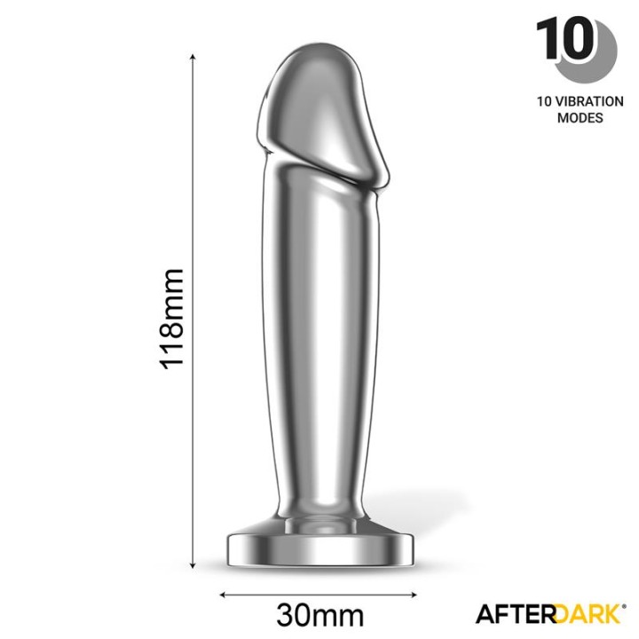 Wibrujący korek analny Sarmy Anal Plug M, wibracje, AFTERDARK