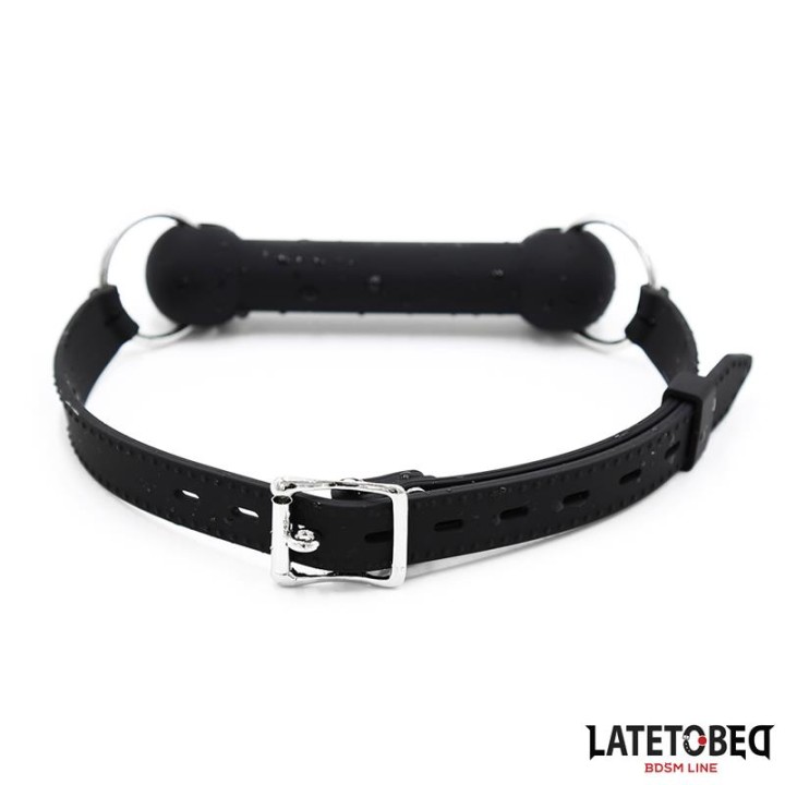 LATETOBED BDSM LINE: Silicone Bone Gag, knebel BDSM