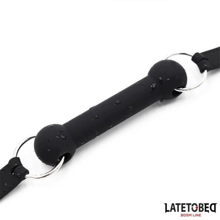 LATETOBED BDSM LINE: Silicone Bone Gag, knebel BDSM