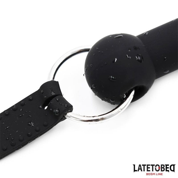 LATETOBED BDSM LINE: Silicone Bone Gag, knebel BDSM