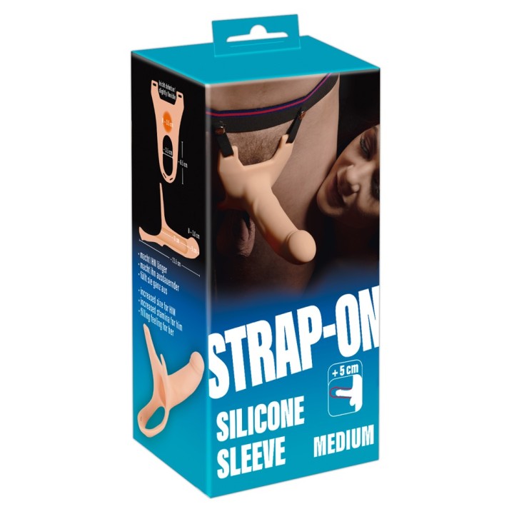 Silicone Strap-on +5cm medium | You2Toys | strap-on